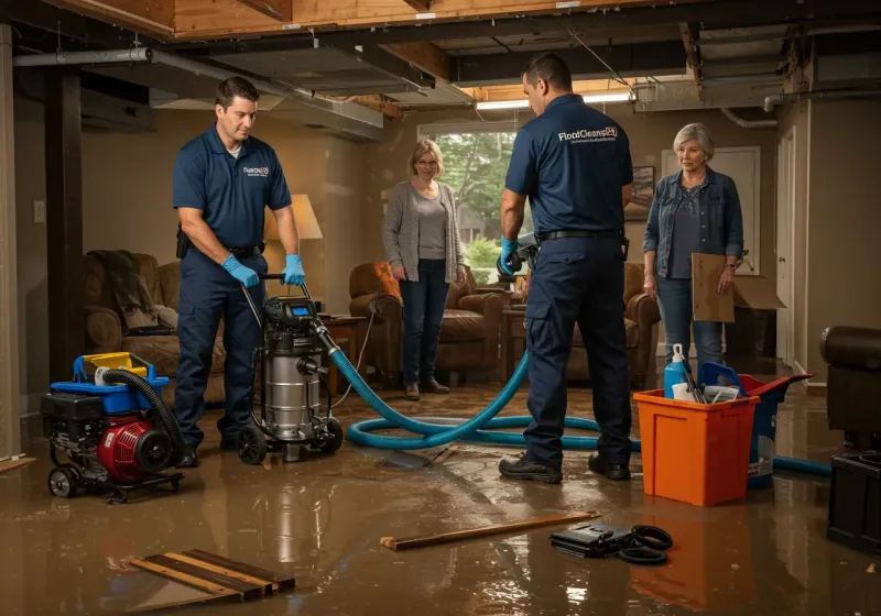 Basement Water Extraction and Removal Techniques process in New Paris, OH